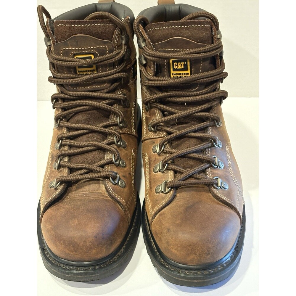 Man's Boots Caterpillar Second Shift Steel Toe Work Boot